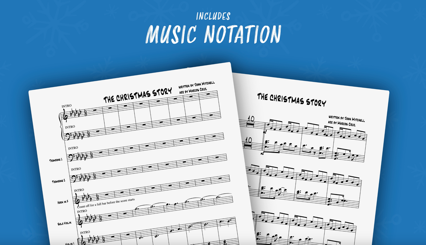 DELUXE AUDIO - The Christmas Story for Churches and Organizations